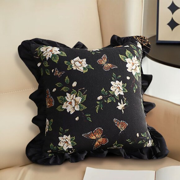 SOGA 45cm Square Vintage Decorative Throw Pillow - Picture 1 of 6